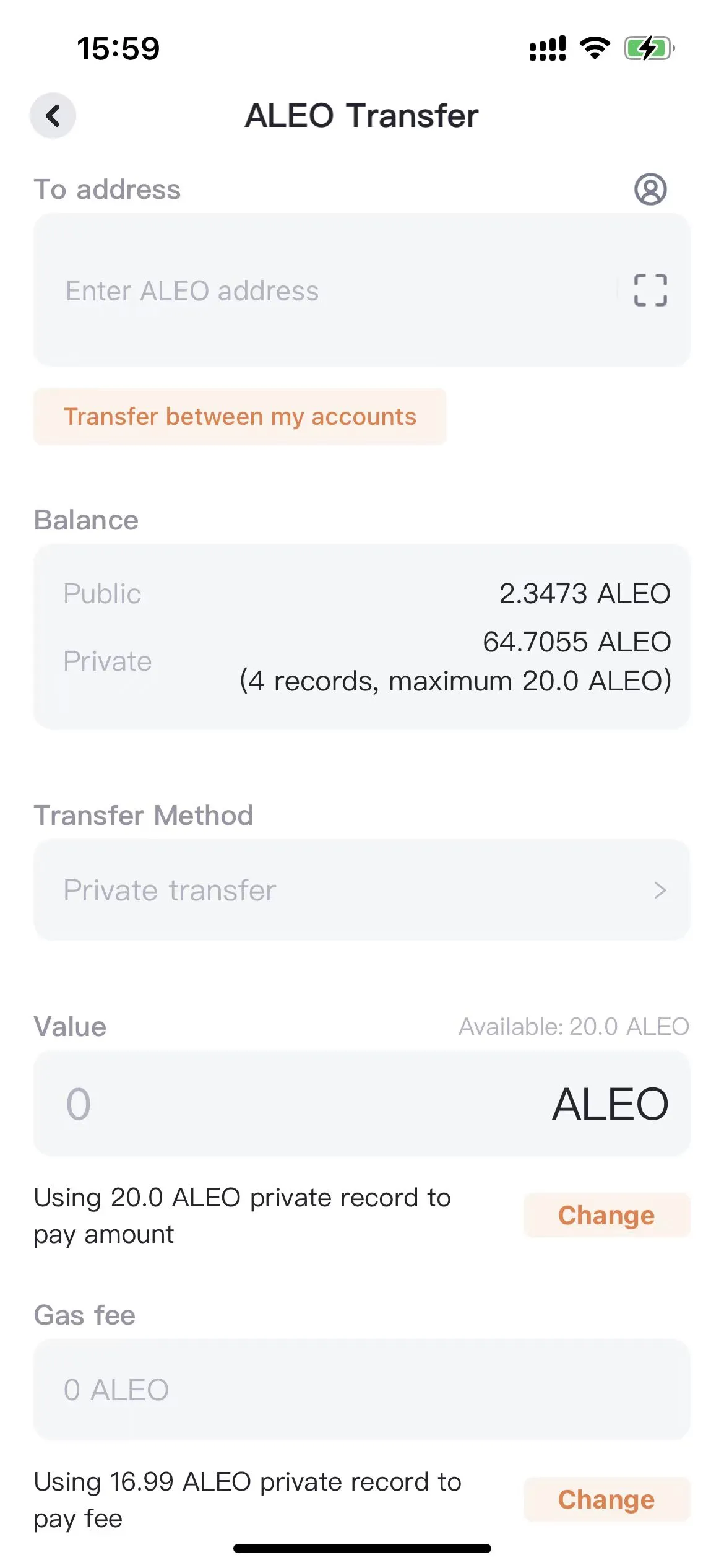 Aleo Wallet FoxWallet Help Center